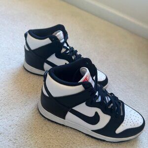 Nike Dunk High Retro - Black and White (Size Woman 8, Mens 6)
